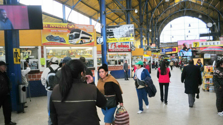 La Terminal de La Paz. Foto: AMN
