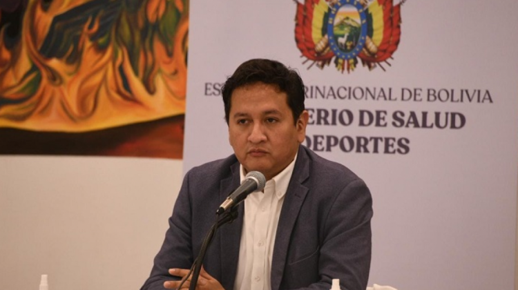 Viceministro Álvaro Terrazas. Foto: Min Salud