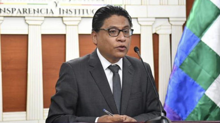 Iván Lima, ministro de Justicia. Foto: Internet