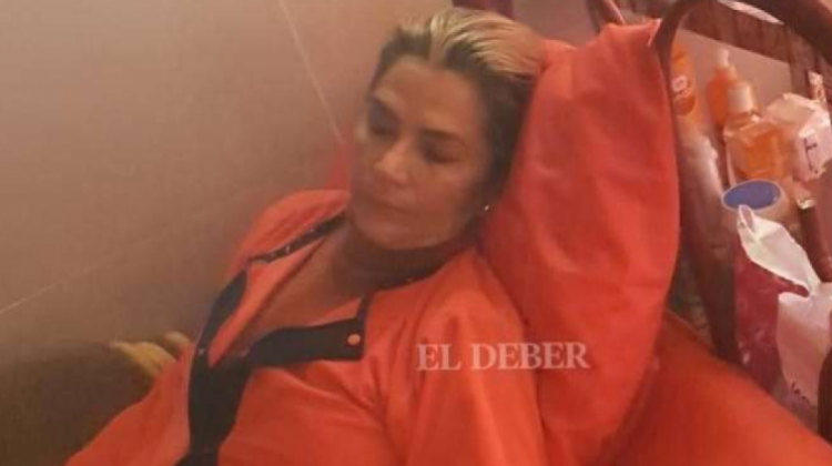 La exmandataria. Foto: El Deber