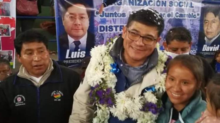 Enrique Leaño es el alcalde electo de Sucre. Foto: RRSS