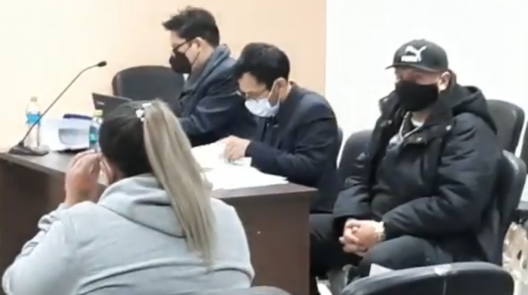 Yassir Molina en audiencia de apelación. Foto: Captura de video de Entre Líneas.