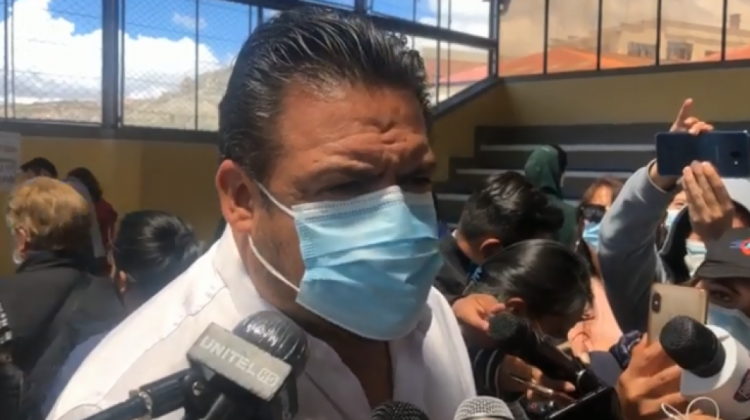 Luis Revilla, alcalde de la ciudad de La Paz. Foto: Captura de pantalla.