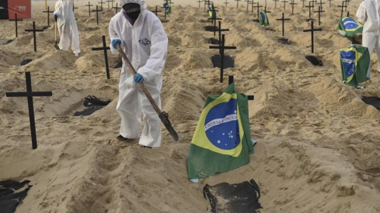Persiste la alerta por la nueva cepa en Brasil. Foto. RRSS