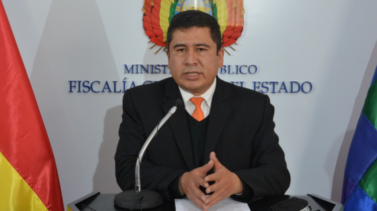 Director de la fiscalía Especializada, Sergio Fajardo. Foto: Fiscalía