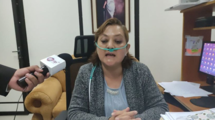 Jueza Ximena Mendizábal. Foto: Correo del Sur