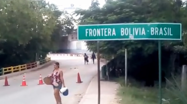 Punto limítrofe entre Bolivia y Brasil. Foto: Captura