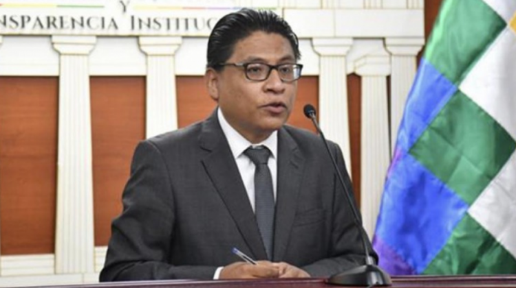 El ministro de Justicia, Iván Lima. Foto: Archivo