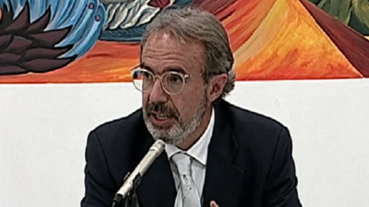 Jorge Richter, vocero presidencial. Foto: Vicemin Comunicación