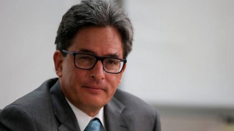 El exministro de Economía de Colombia que renunció la pasada semana. Foto: Colprensa