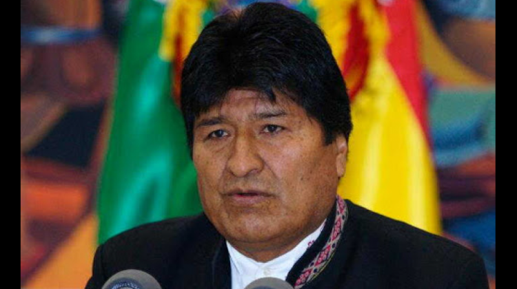 El expresidente Evo Morales. Foto: Comunicación