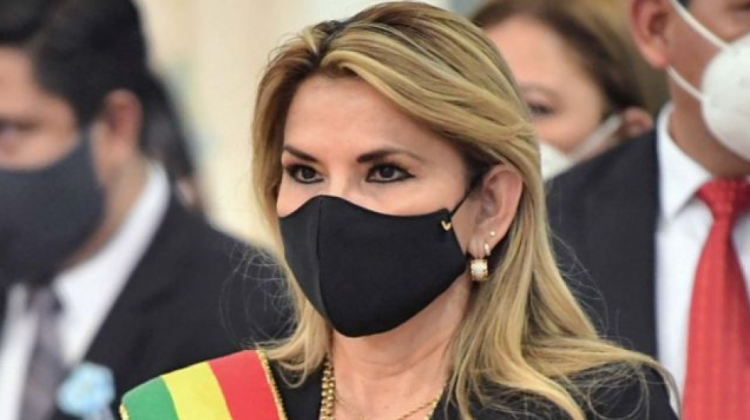Expresidenta Jeanine Áñez. Foto: BBC