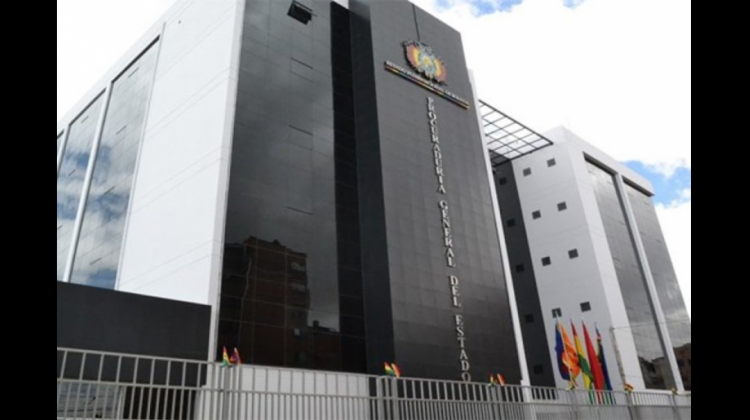 Sede de la Procuraduría General del Estado de Bolivia. Foto: Opinión
