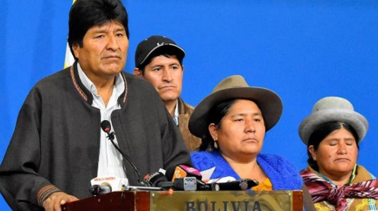 El expresidente Evo Morales. Foto: archivo captura de video