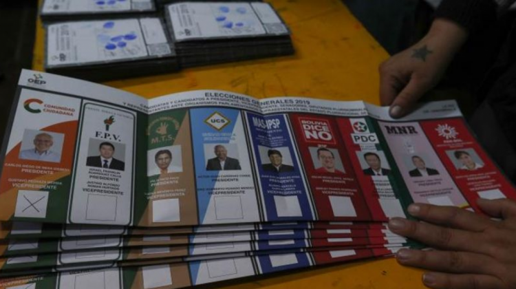 Elecciones en 2019. Foto. El Diario