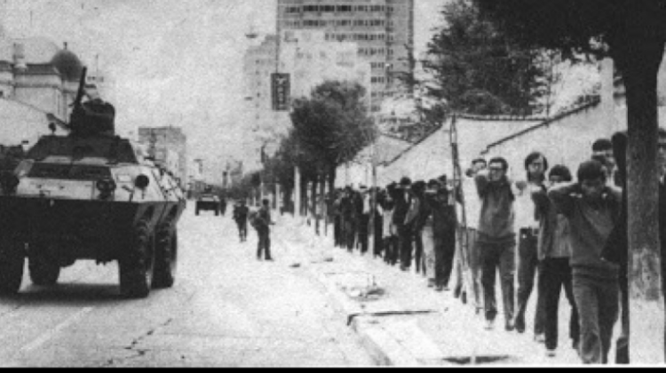 Una imagen de la dictadura que se vivió bajo el régimen de Hugo Banzer Suárez