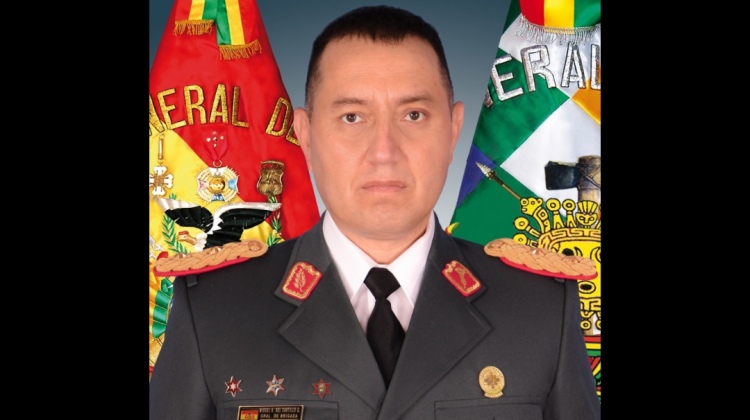 El general Miguel Ángel Del Castillo. Foto: Ejército