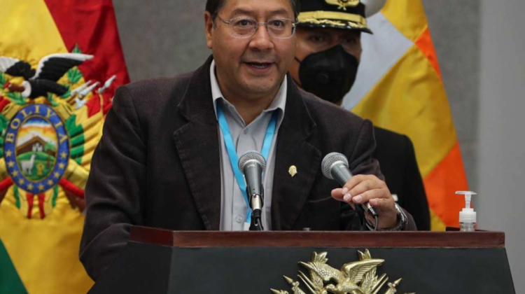 Presidente de Bolivia, Luis Arce. Foto: Internet
