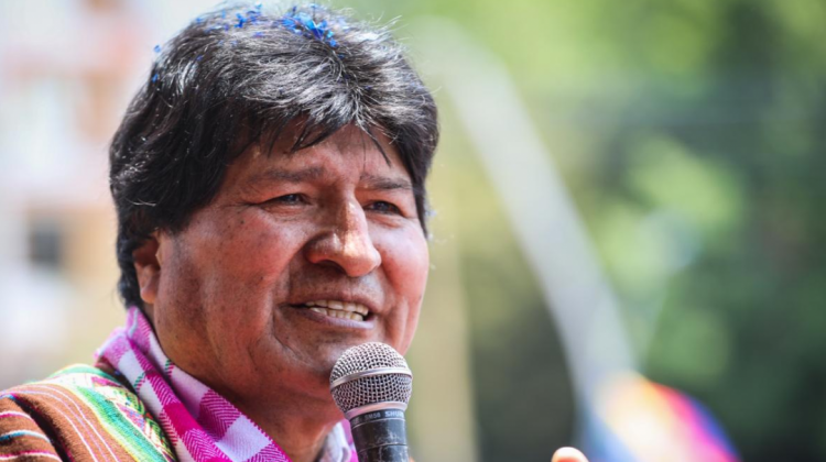 Expresidente Evo Morales. Foto: Su Twitter
