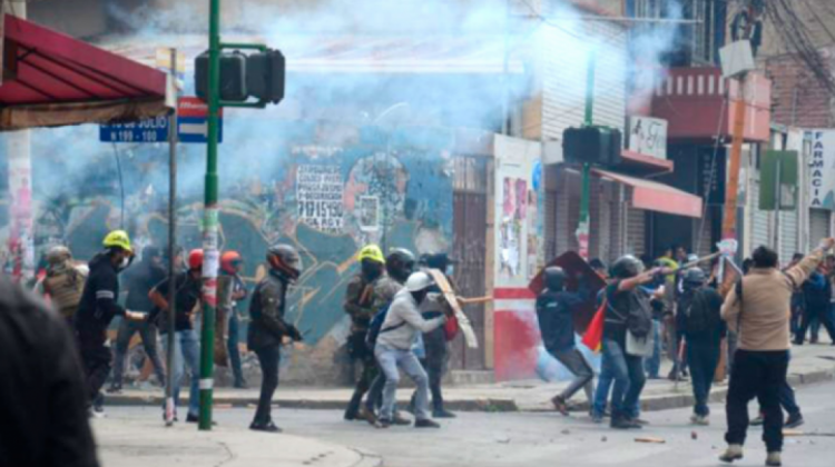 Conflictos sociales en Bolivia. Foto: Prensa Libre Online