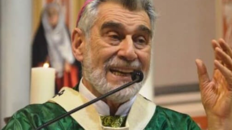 Monseñor Sergio Gualberti. Foto: Comunicación Arzobispado Santa Cruz