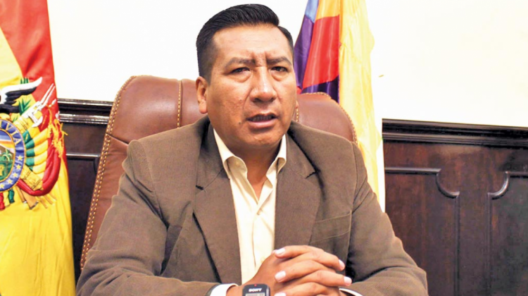 Presidente de Diputados, Freddy Mamani. Foto: Opinión