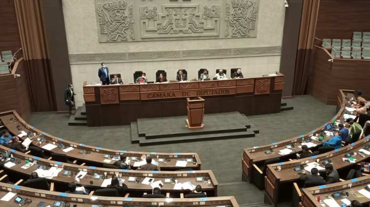 El pleno de la Cámara de Diputados aprobó el jueves la modificación al PGE. Foto: Diputados