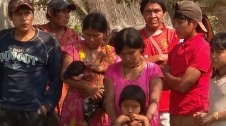 Miembros de una comunidad de pueblo indígena Tsimane. Foto. CEJIS