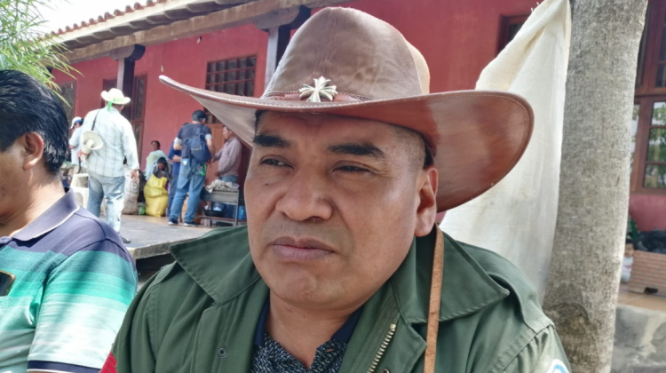 Celso Padilla de la nación guaraní. Foto y video: ANF