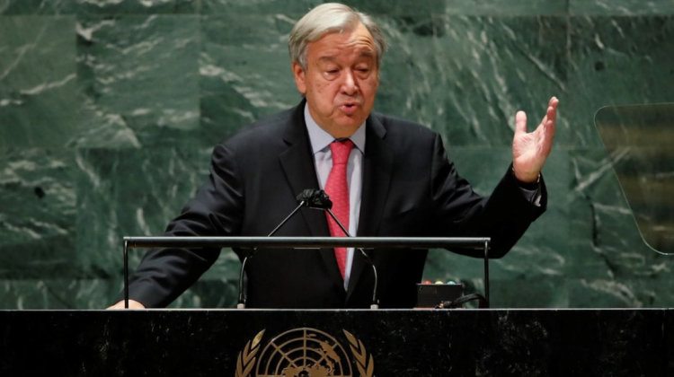 El Secretario General de la ONU, Antonio Guterres. Foto. ONU