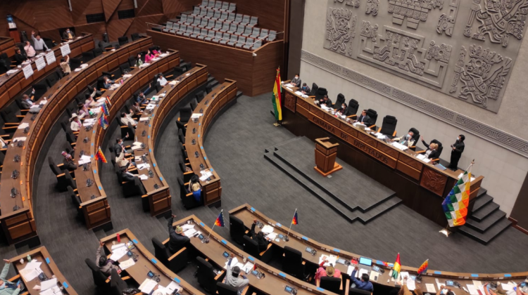 Asamblea Legislativa Plurinacional. Foto: Diputados