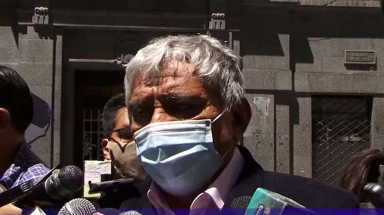Alcalde de La Paz, Iván Arias. Foto: captura de video