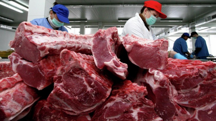 Venta de carne. Foto: Santa Cruz Económico
