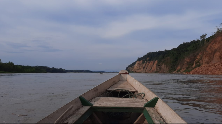 El río Beni que se abre hacia los estrechos de El Bala y Chepete. Foto y video ANF