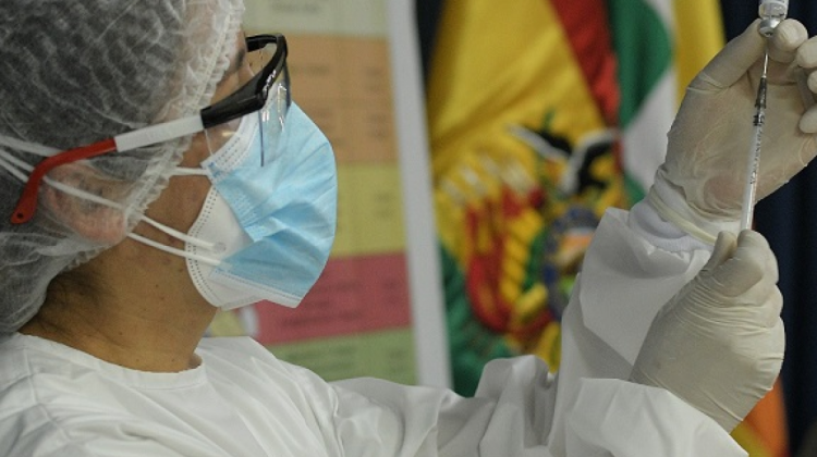 Vacunación en Bolivia. Foto. Archivo