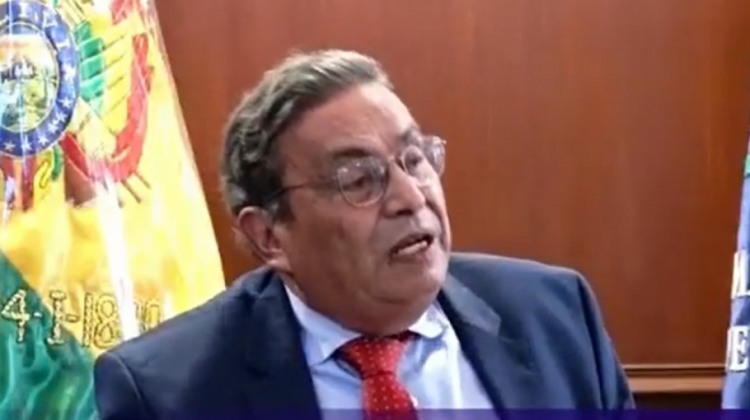 Presidente de la Cámara Nacional de Comercio (CNC), Rolando Kempff. Foto: captura de video