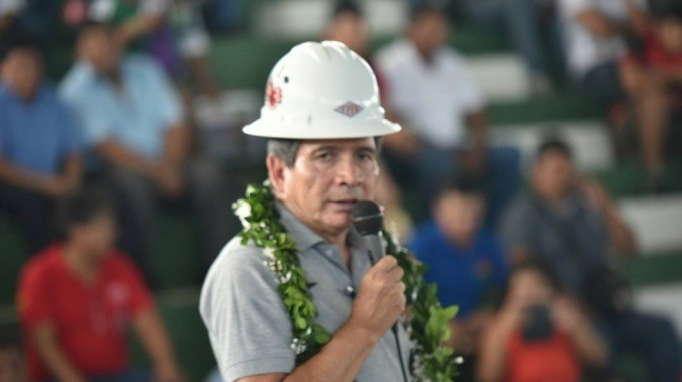 Dirigente de la COD, Rolando Borda. Foto: FM Bolivia