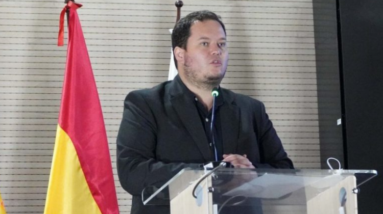 Presidente de Yacimientos Petrolíferos Fiscales Bolivianos (YPFB), Armin Dorgathen. Foto: Tal Cual