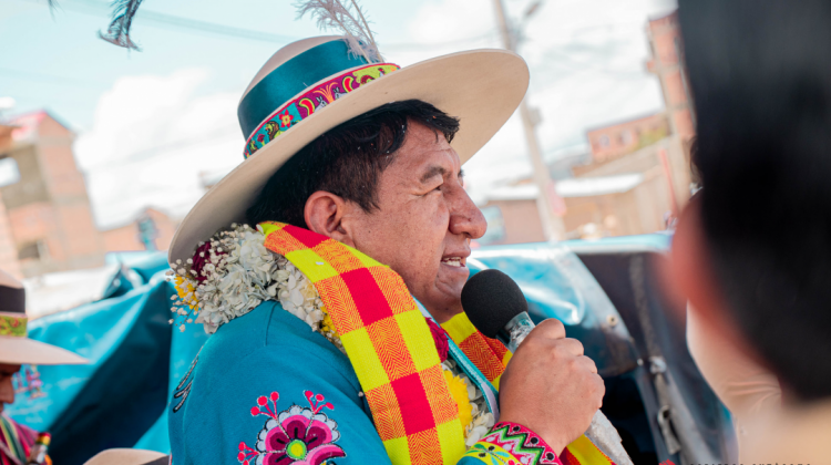 Jhonny Mamani, Gobernador de Potosí. Foto: Gobernación de Potosí.