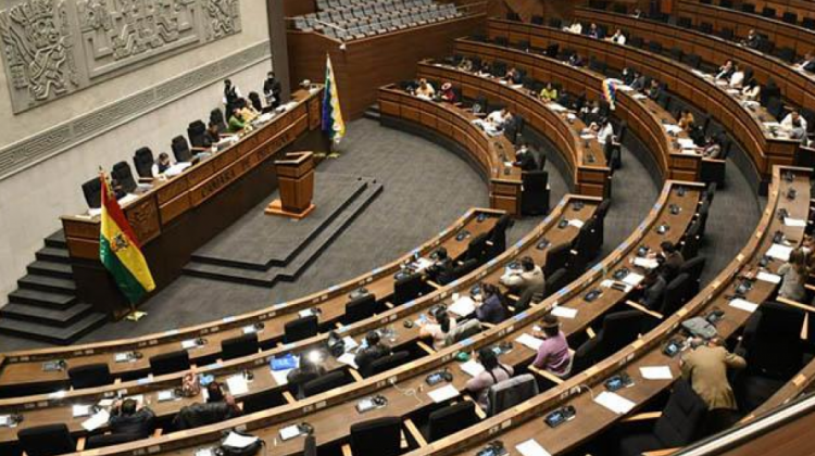 Sesión de la Cámara de Diputados. Foto: Cámara de Diputados.