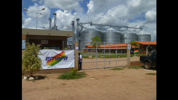 Silos de Emapa. Foto: Emapa