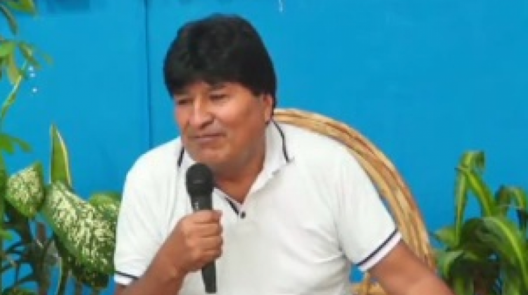 Evo Morales. Foto: Captura de video