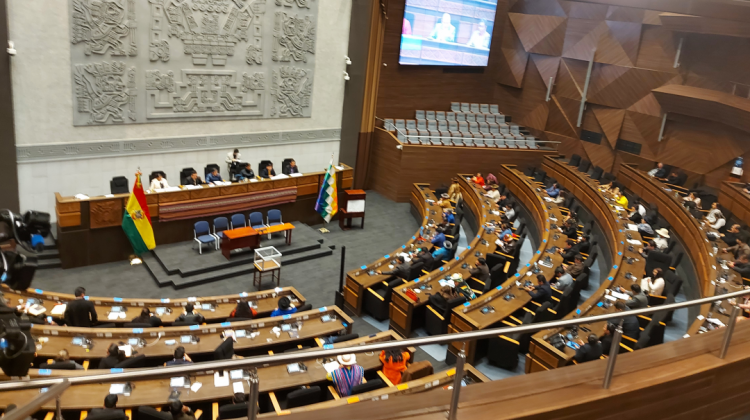 Asamblea Legislativa Plurinacional (ALP). Foto: ANF.