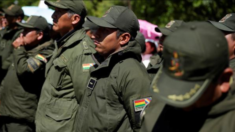 Efectivos de la Policía Boliviana. Foto: ABC