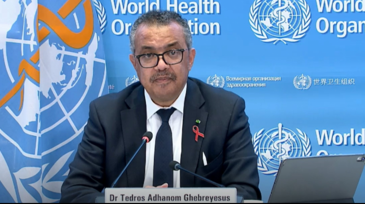 Tedros Adhanom Ghebreyesus fue reelegido para un segundo mandato al frente del organismo sanitario internacional de Naciones Unidas.  Foto: Europa Press