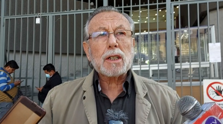 Juan Del Granado, abogado y exalcalde de La Paz. Foto: ANF.
