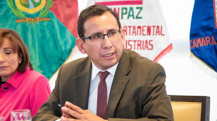 Pablo Camacho, presidente de la Cámara Nacional de Industrias. Foto: CNI