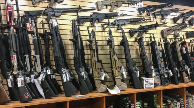 Armas a la venta en EEUU.