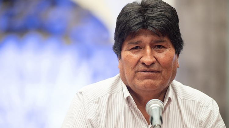 El expresidente Evo Morales. Foto: ABI