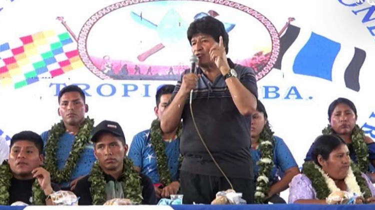 Evo Morales. Foto: Los Tiempos
